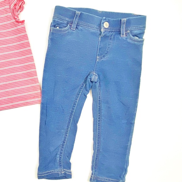 Ralph Lauren and Carter's Denim Jeans 12 monthd - Picture 3 of 3